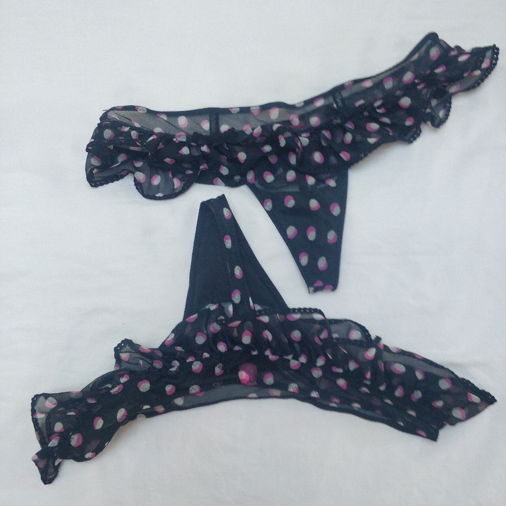 Y2K Betsy Johnson Ruffled Panties